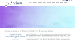 Desktop Screenshot of apeiron-synthesis.com